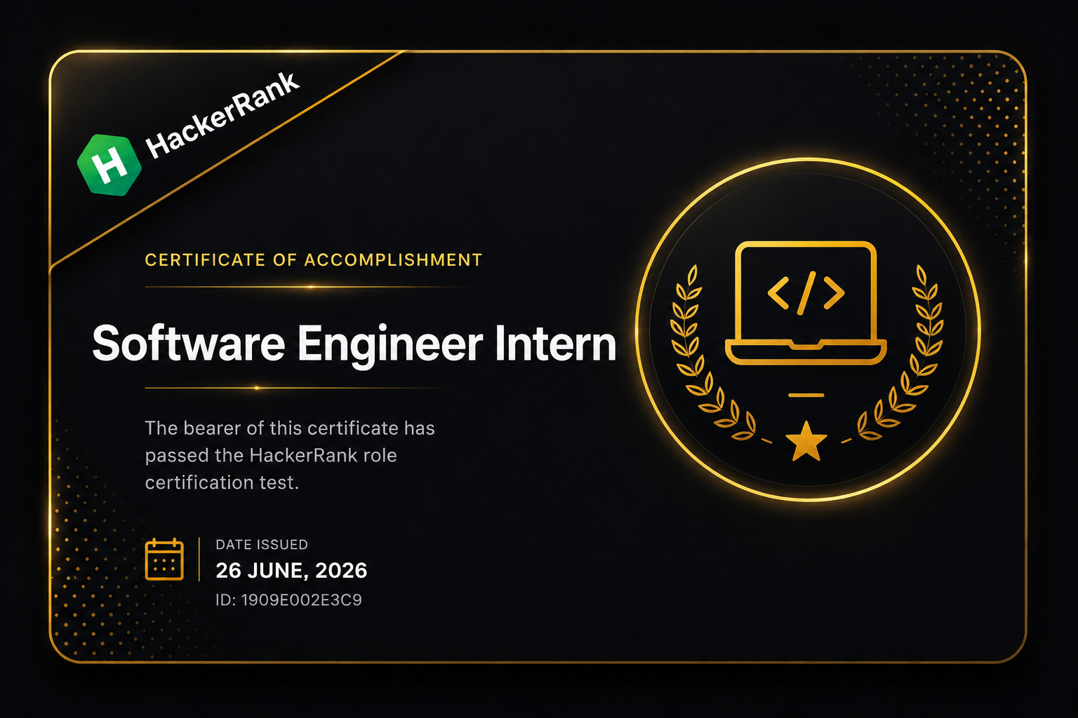 certification logo